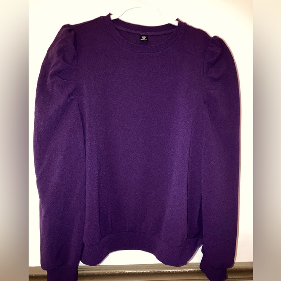 Purple Crewneck Sweatshirt - Picture 6 of 6
